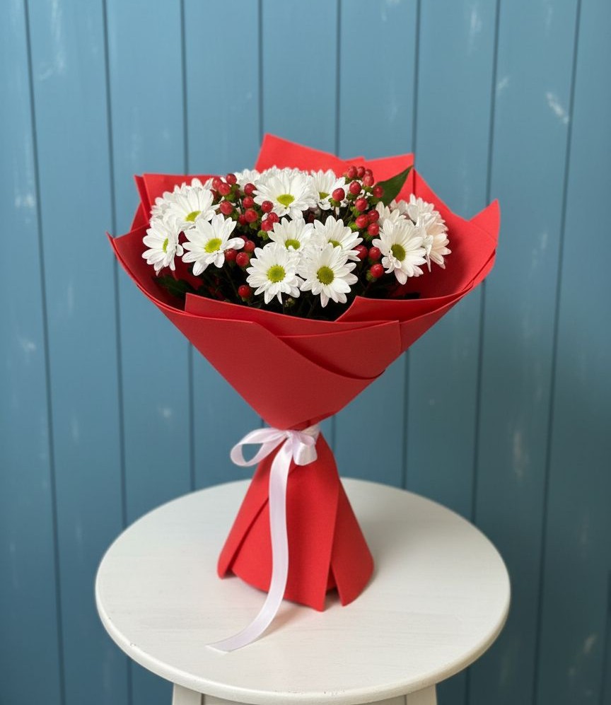 Букет цветов из: Хризантемы в Кантемировке