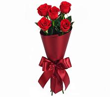 Букет 5 Красных роз Эдлесс Лав в Кантемировке