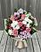 Букет цветов из: Альстромерии, Гвоздики, Розы и Хризантемы в Кантемировке