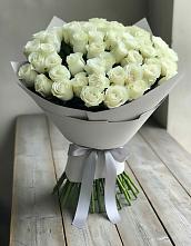 Букет 35 Белых роз в Кантемировке