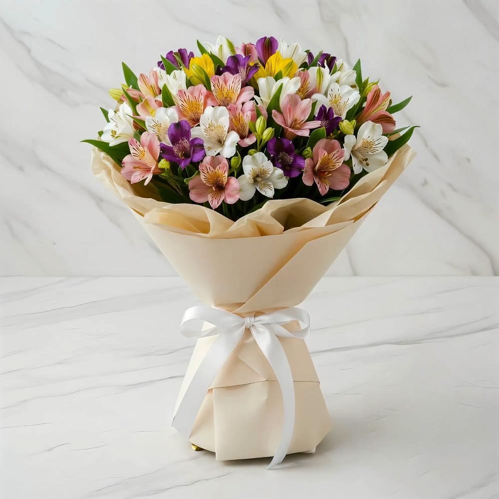 Букет цветов из: Альстромерии в Кантемировке