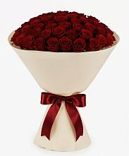 Букет 101 Бордовая роза Блэк Бакарра в Кантемировке
