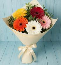 Букет цветов из:  Герберы в Кантемировке