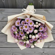 Букет цветов из:  Розы и Хризантемы в Кантемировке