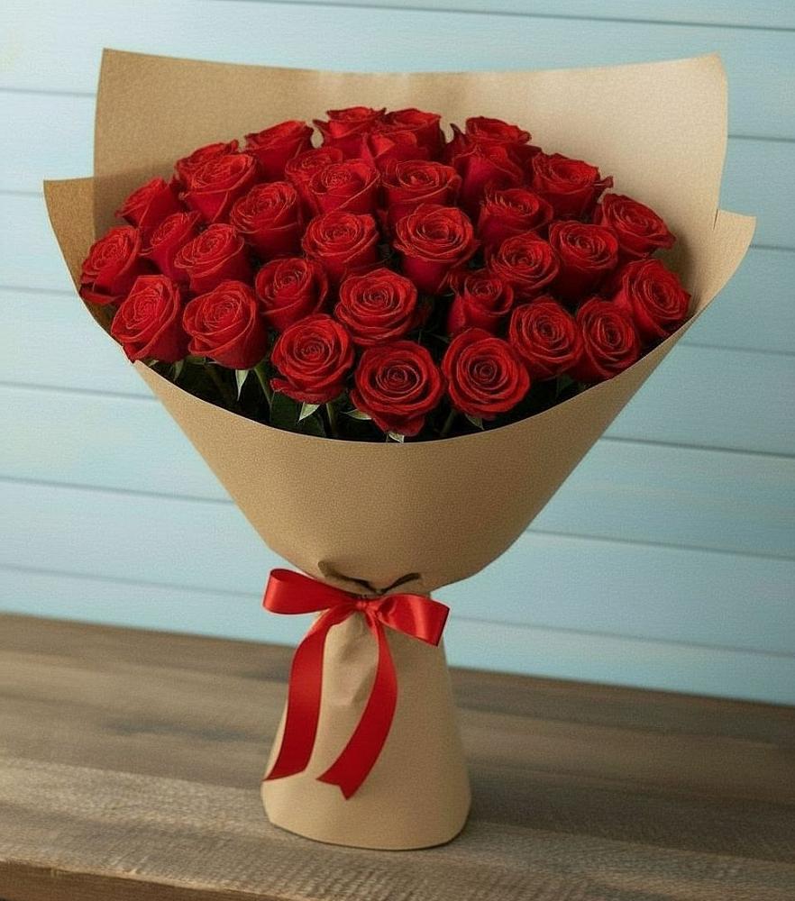 Букет Красные розы Милано в Кантемировке