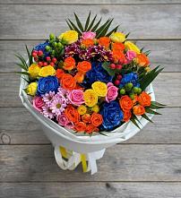 Букет цветов из:  Розы и Хризантемы в Кантемировке