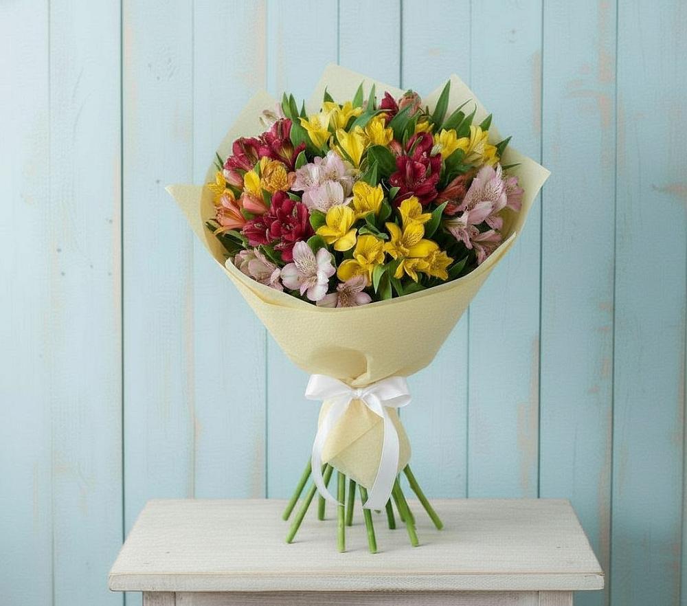 Букет цветов из: Альстромерии в Кантемировке