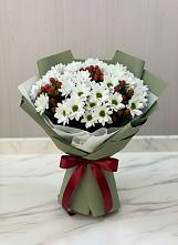 Букет цветов из:  Хризантемы #REPLACE_PRED# Кантемировке