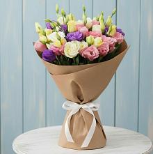 Букет цветов из:  Лизиантусы в Кантемировке